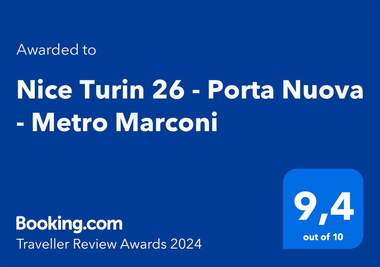 Nice Turin 26 - Porta Nuova - Metro Marconi Exterior photo
